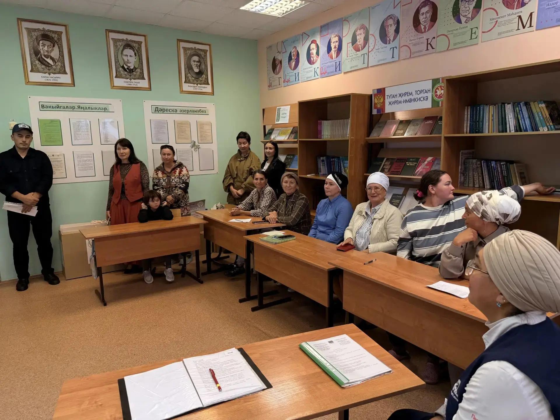 В Лаишевском районе в Именьковской школе стартовал проект-победитель конкурса «Знание»