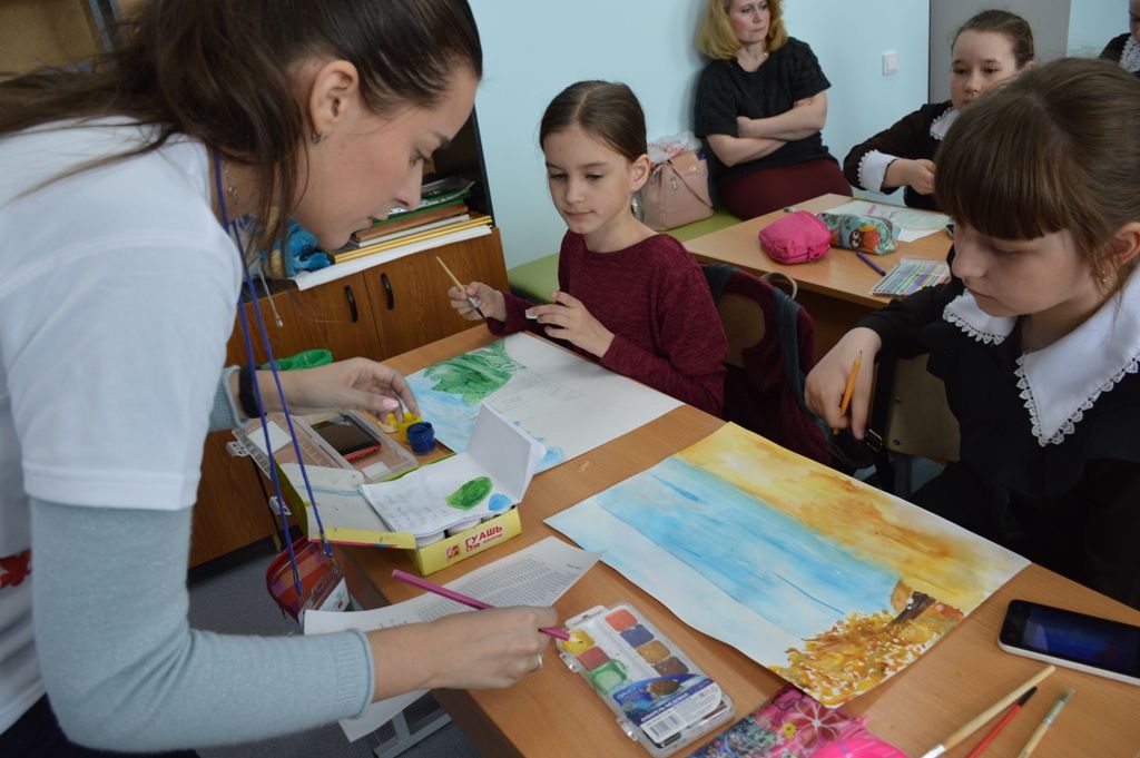 Юные художники из Лаишевского района рисуют для студии «Татармультфильм»