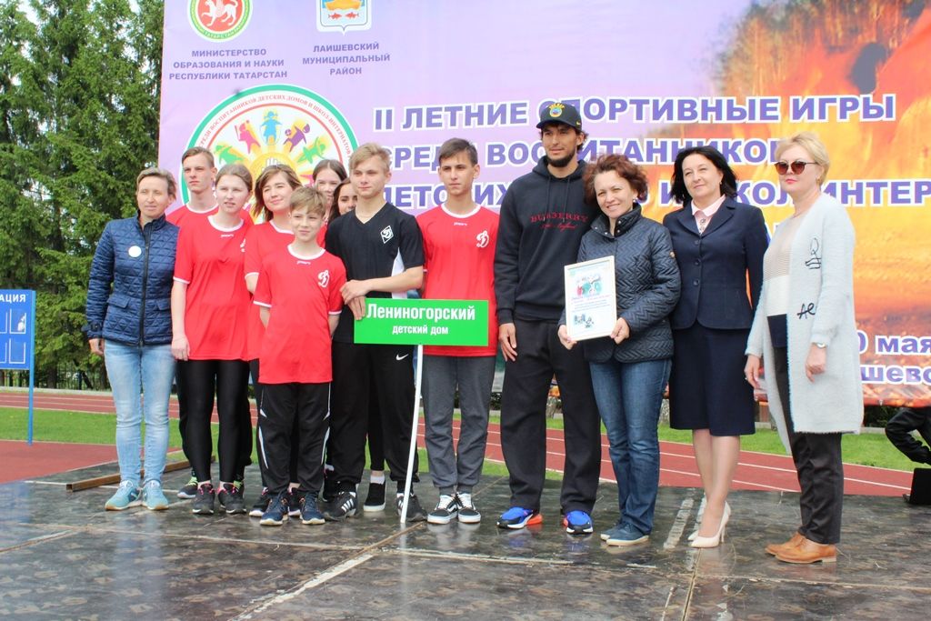 В Лаишеве проходит спартакиада среди воспитанников детских домов Татарстана