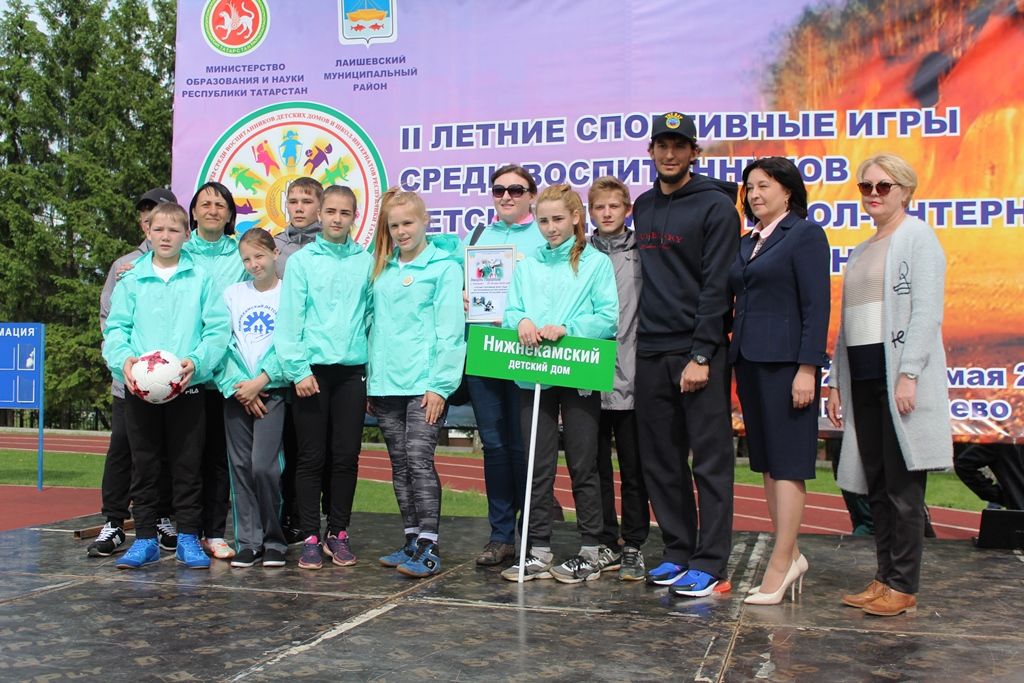 В Лаишеве проходит спартакиада среди воспитанников детских домов Татарстана