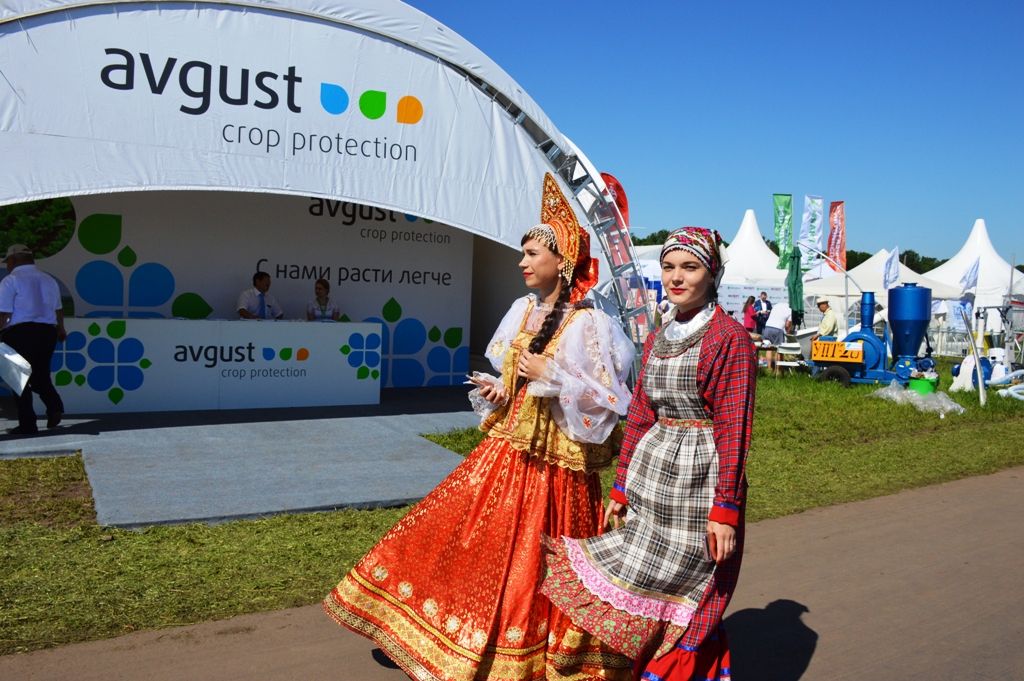 В Лаишевском районе стартовала выставка полевого формата «День поля в Татарстане – 2018»