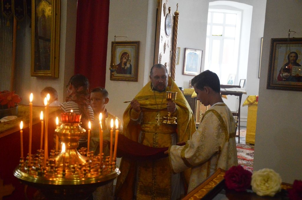 Празднование 1030-летия Крещения Руси в Лаишево. Освящение воды