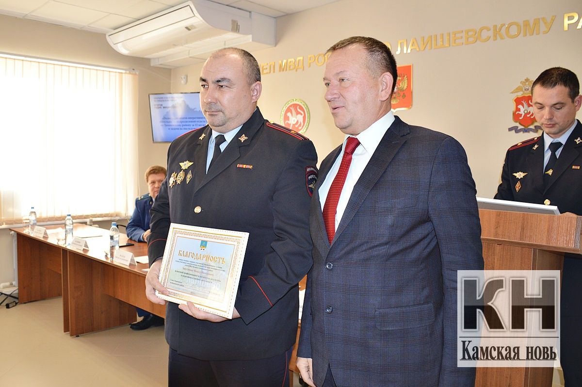 Районный отдел МВД России подводит итоги за прошедший год