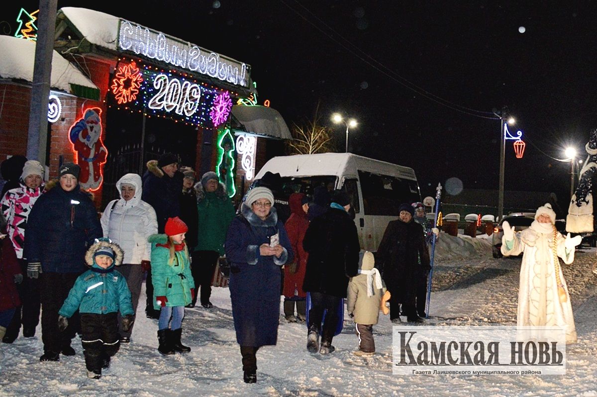 Лаишевский район принял участие в Республиканском конкурсе на лучшее оформление к Новому году
