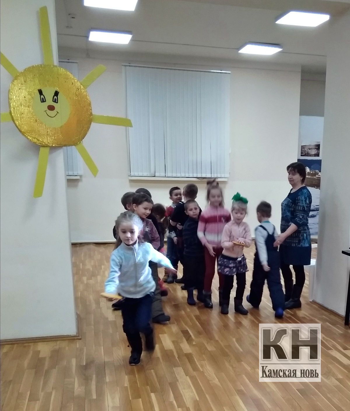 Воспитанники детского сада «Березка» встретили день весеннего равноденствия