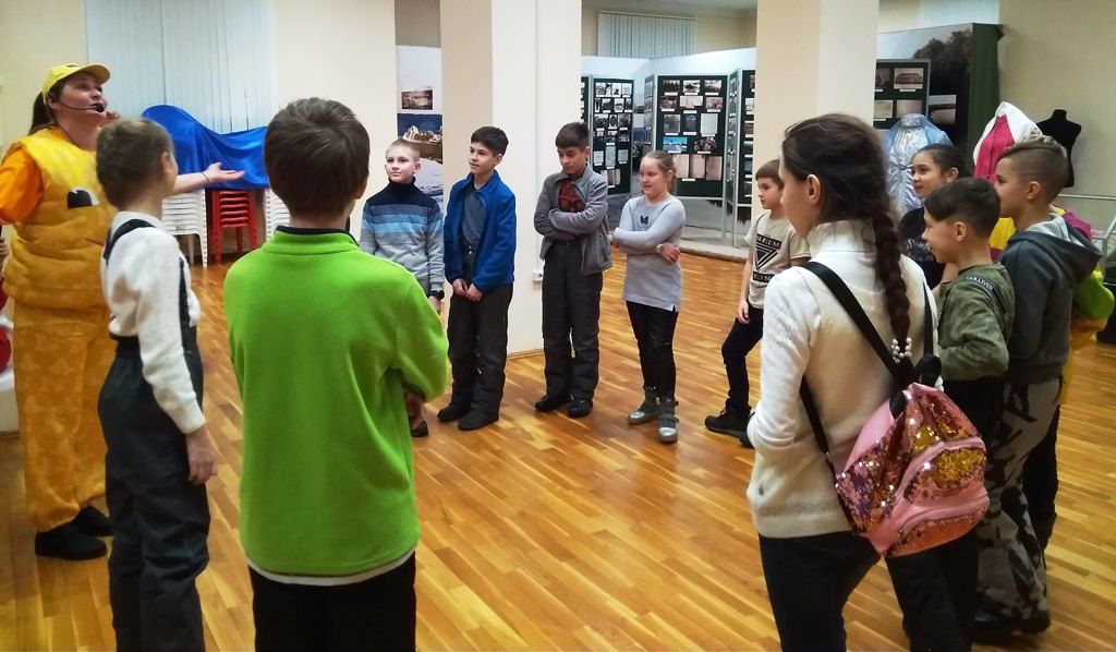 Гости лаишевского музея – школьники из Москвы