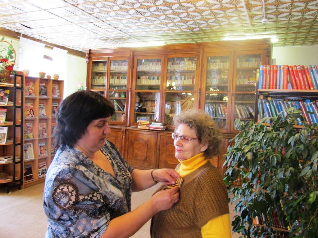 Центральная библиотека присоединилась к акции «Георгиевская ленточка – 2019».