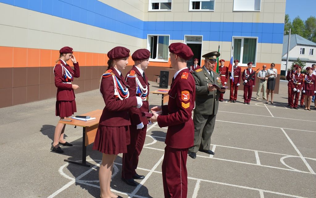 Пополнились ряды кадет Столбищенской школы