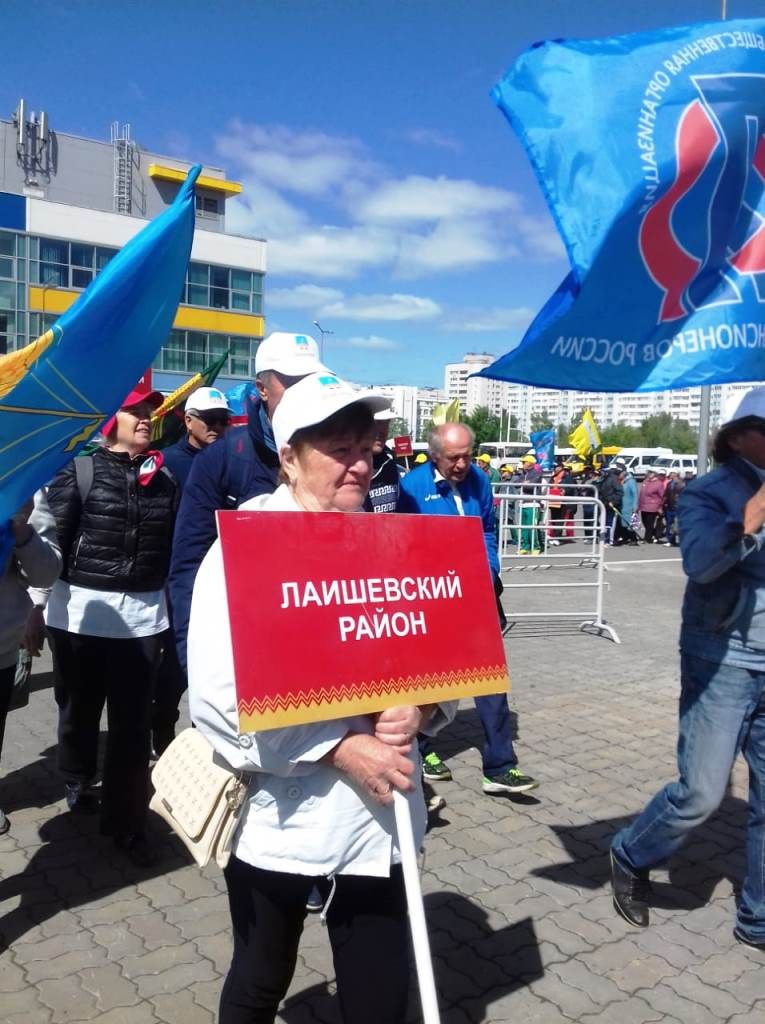 Пенсионеры Лаишевского района участвуют в Республиканской спартакиаде третьего возраста