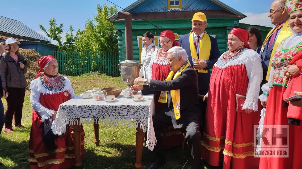 На Каравон в Лаишевский район прибыли почетные гости
