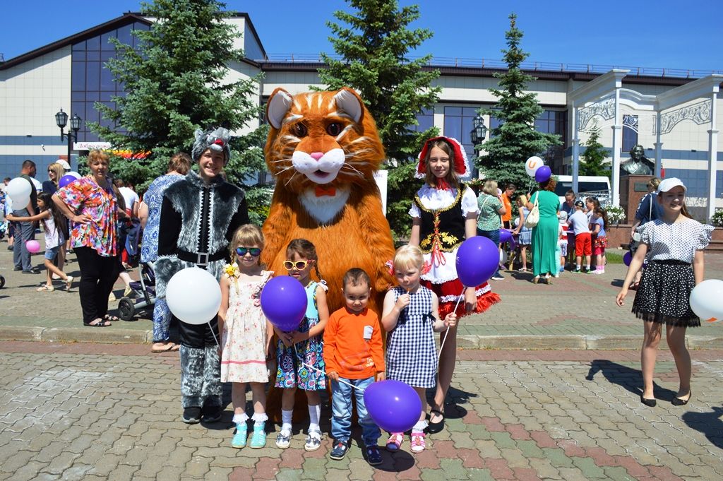 Лаишевские дети отлично провели время в свой праздник