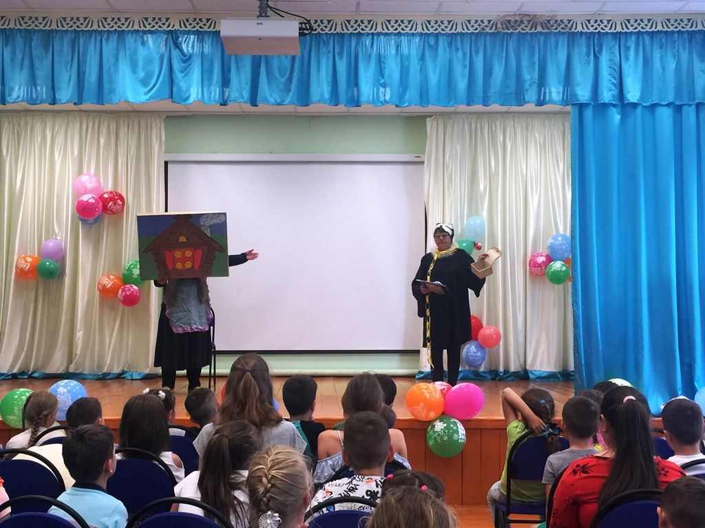 В школьном лагере Лаишева дети совершили путешествие по сказкам