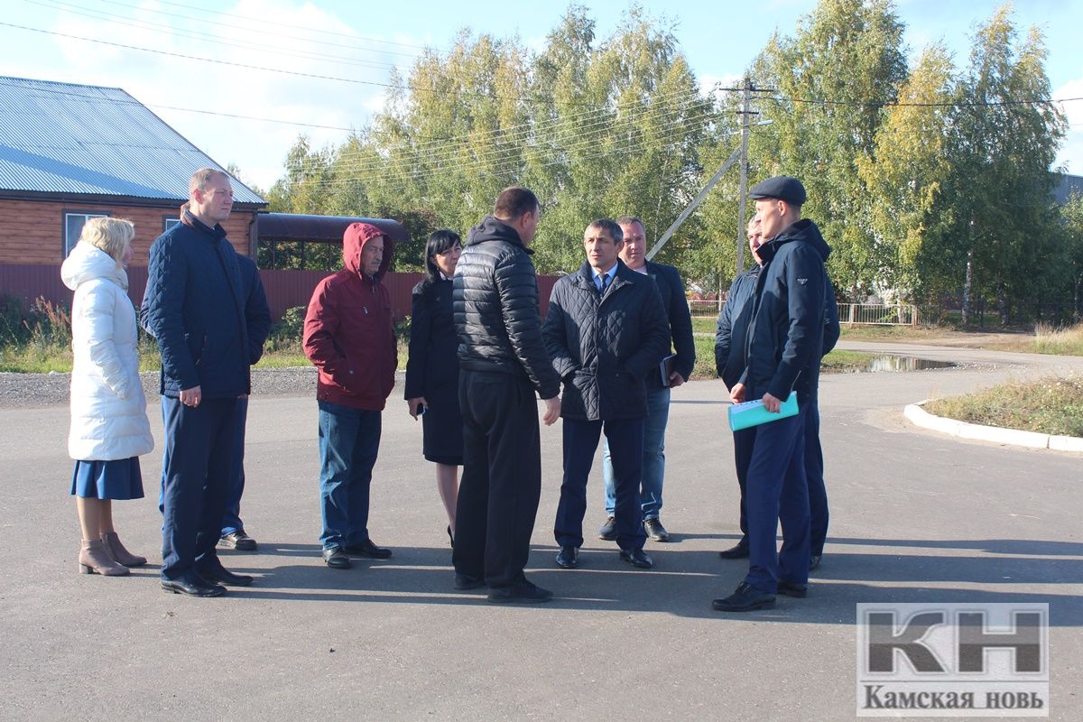 Руководитель Лаишевского района Ильдус Зарипов посетил Габишевское сельское поселение