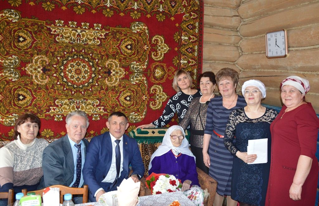 102 года отметила почетная жительница Лаишевского района