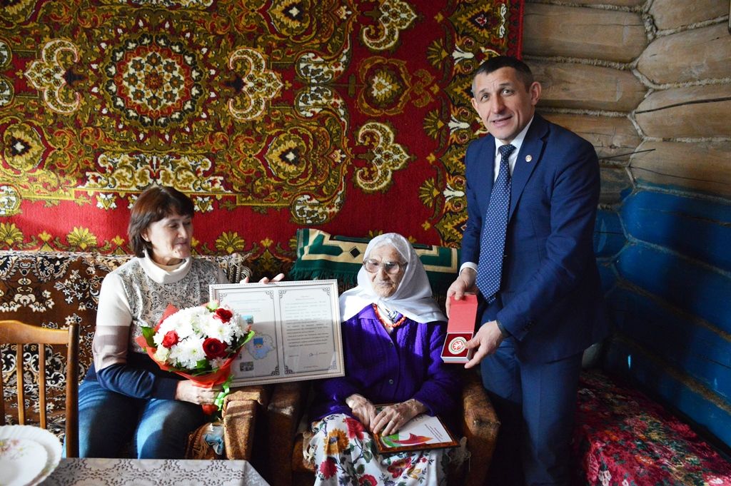 102 года отметила почетная жительница Лаишевского района