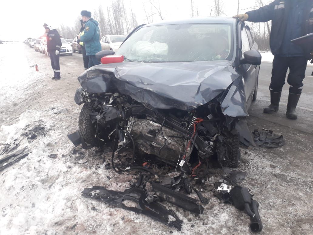 Уточненные данные по аварии, которая произошла 8 января недалеко от Егорьево