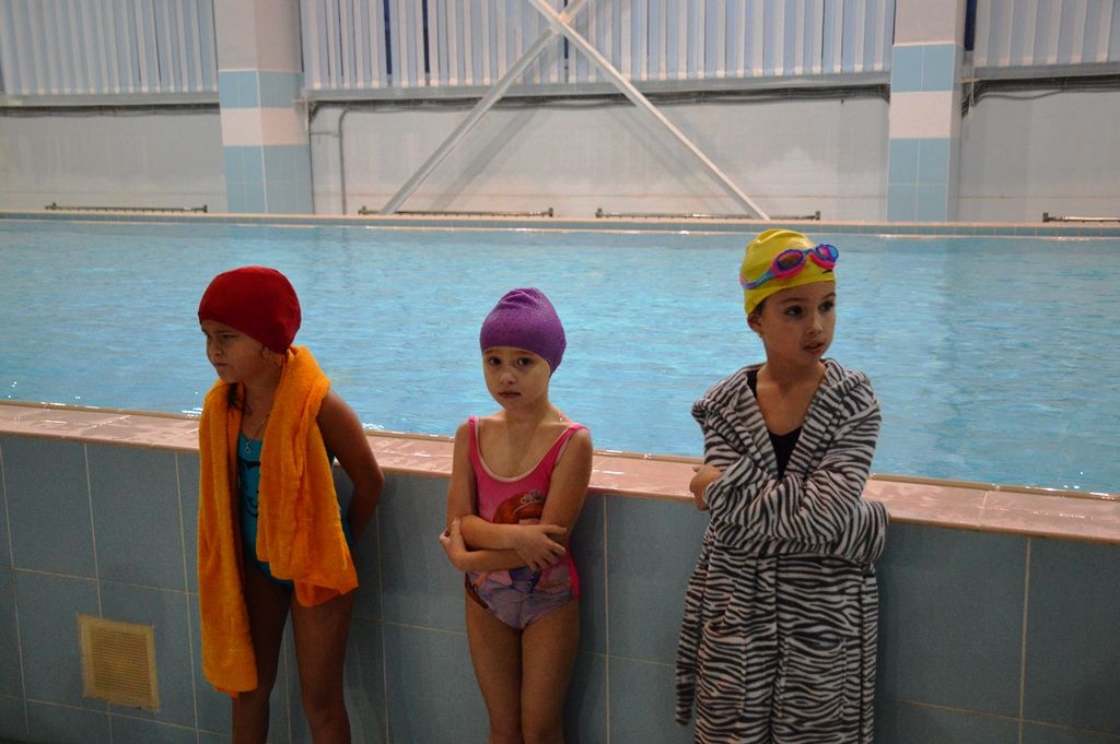 Фоторепортаж соревнований в лаишевском бассейне