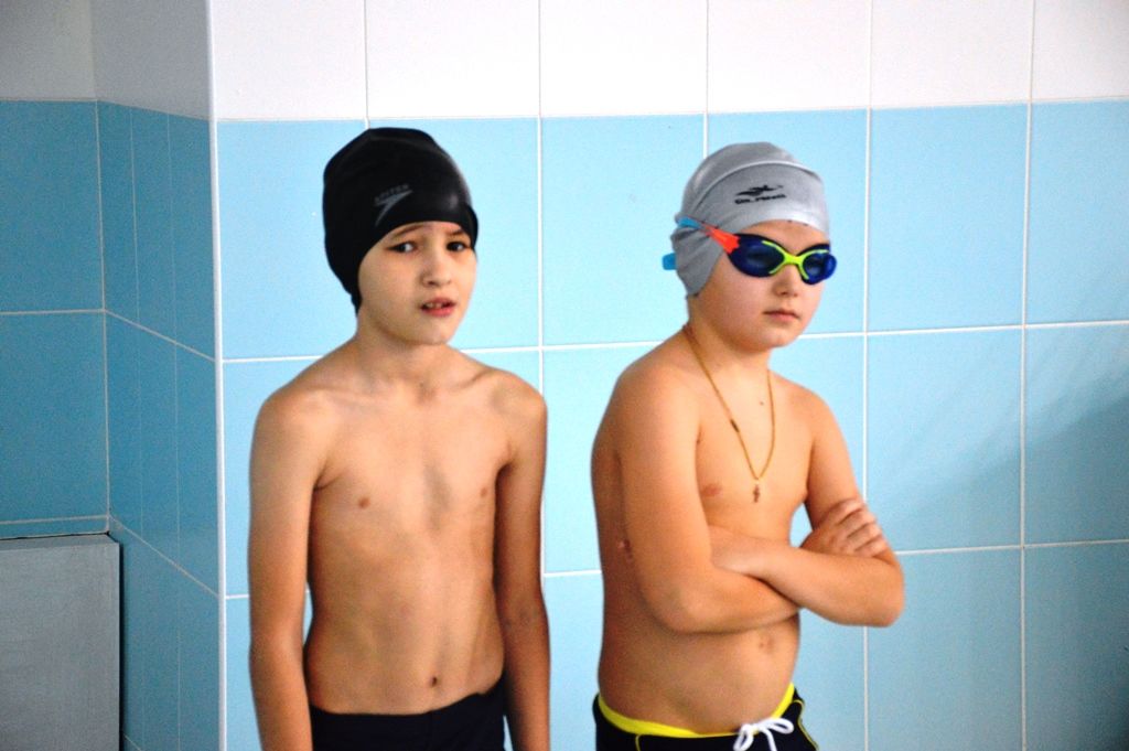 Фоторепортаж с соревнований юных пловцов Лаишевского района