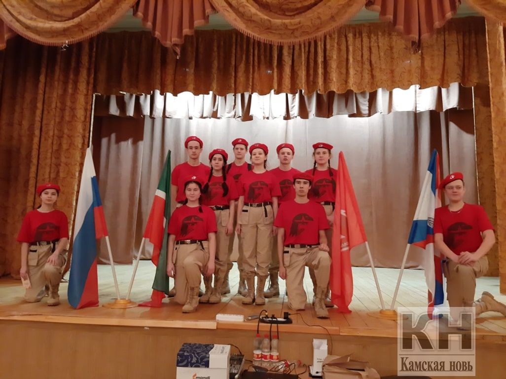 Лаишевский техникум принимал участников слета движения "Юнармия"