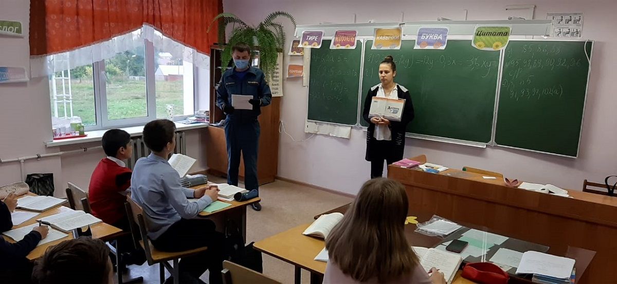 В школах Лаишевского района прозвучал сигнал пожарной тревоги