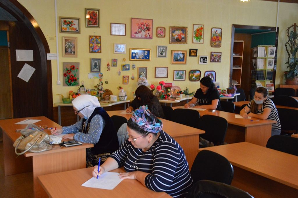 В Лаишевском районе 1000 человек писали «Татарча диктант»