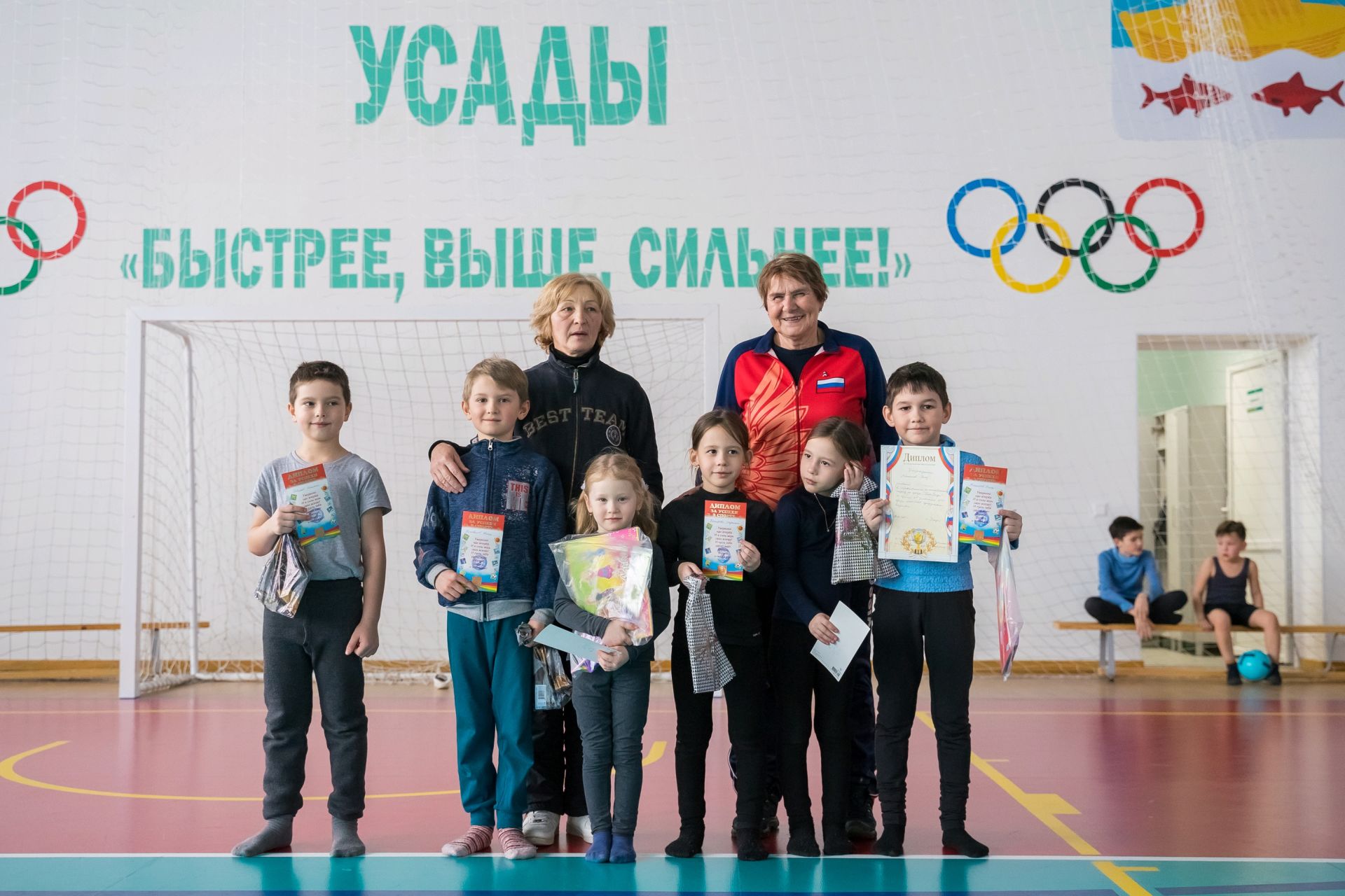 Встреча юных конькобежцев прошла в селе Усады Лаишевского района