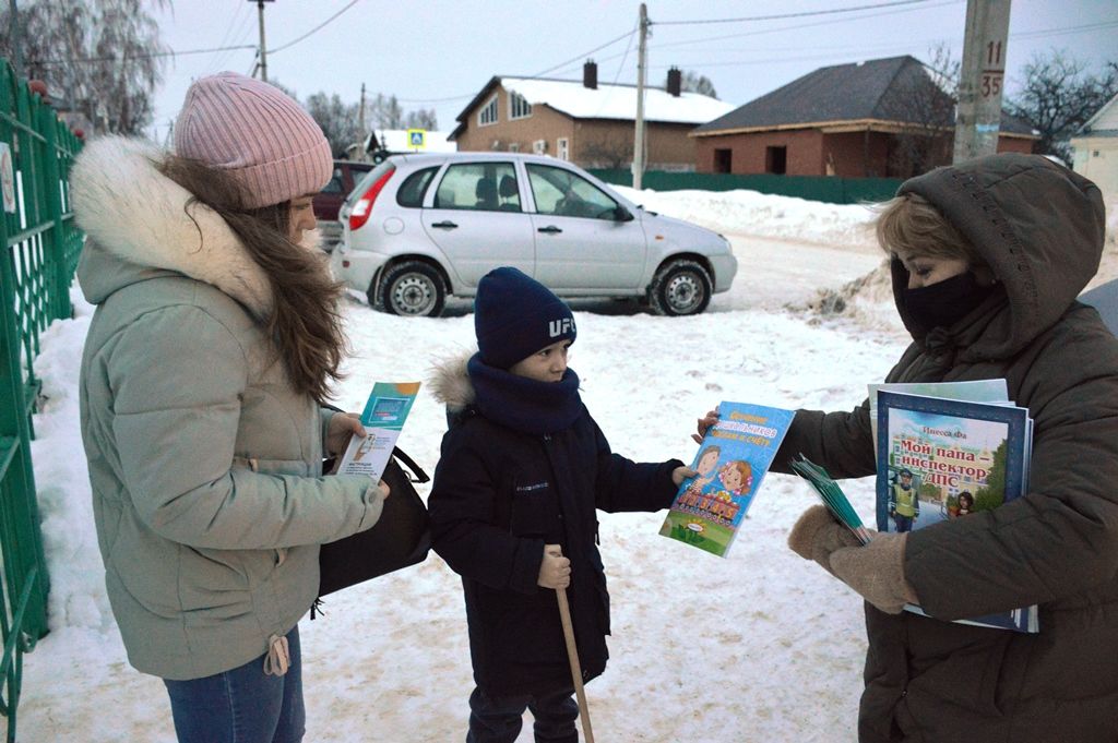 В Лаишевском районе продолжается акция «Ребенок-главный пассажир»