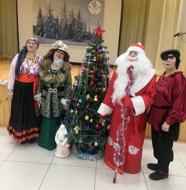 Репортаж с новогоднего праздника из села Рождествено
