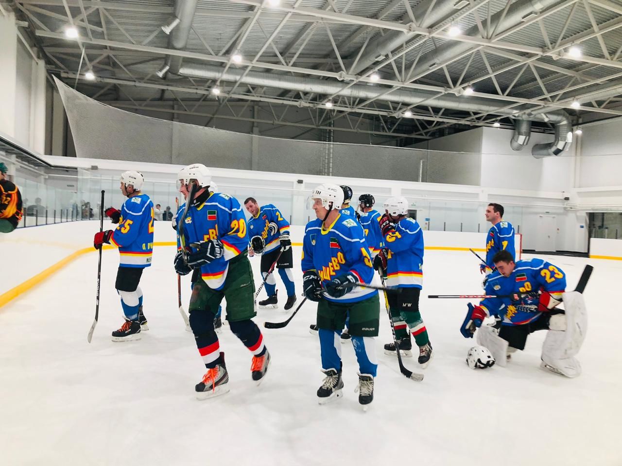 На территории Лаишевкого района прошли соревнования по хоккею с шайбой