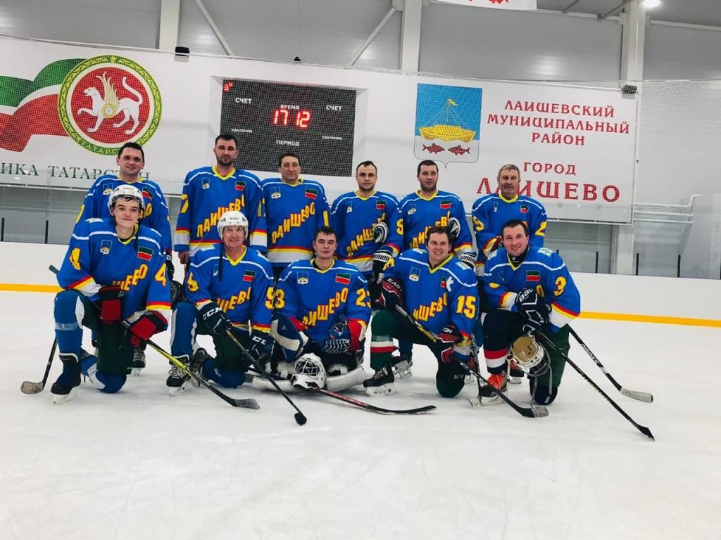 Названы три сильнейшие хоккейные команды Лаишевского района