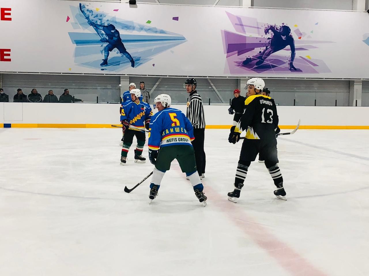 На территории Лаишевкого района прошли соревнования по хоккею с шайбой