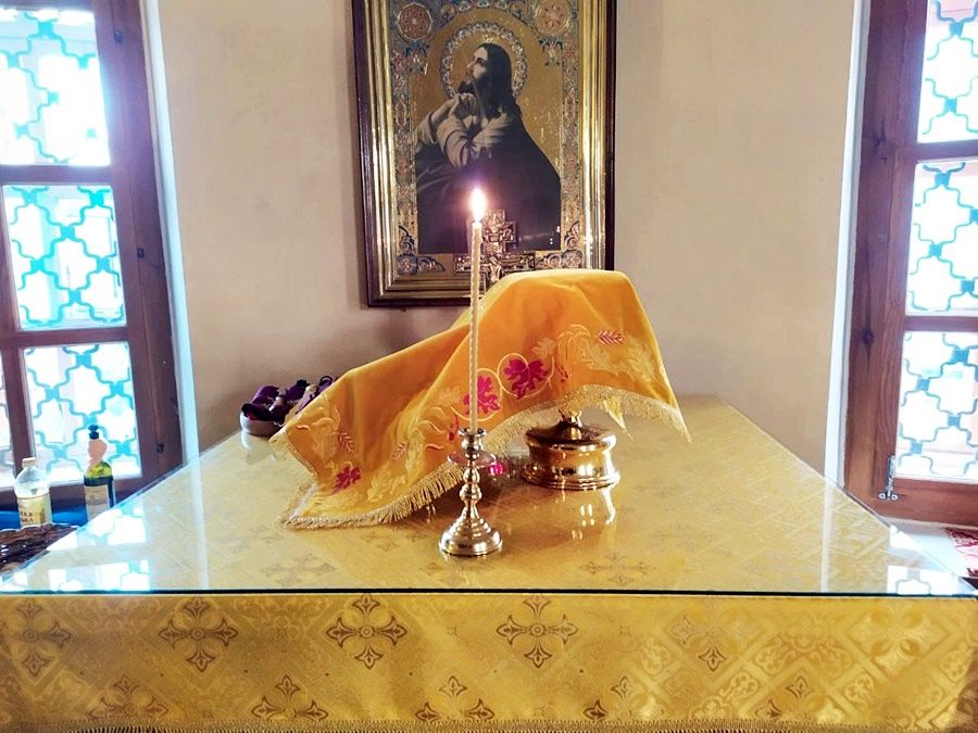 В Никольском встречали прибывшую из Италии икону Святителя Николая Чудотворца