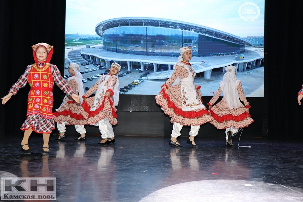 Победители районного этапа «Созвездие-Йолдызлык» дали концерт