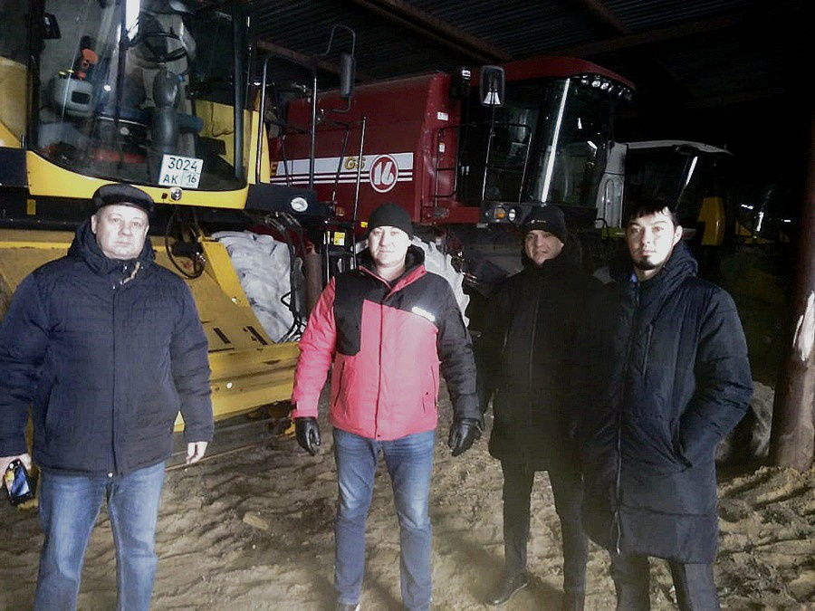 В Лаишевском районе подведены итоги смотра подготовки сельхозтехники  к зиме