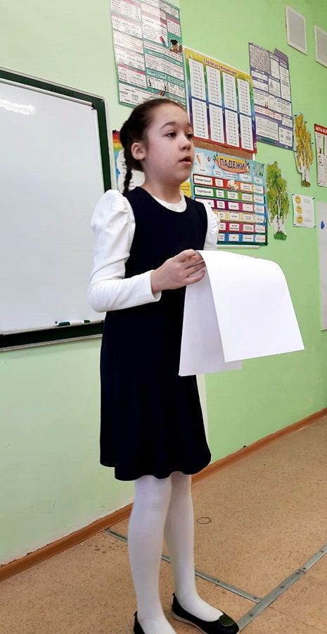 Ученики Сокуровской средней школы защищают проекты «Вставай, страна огромная»
