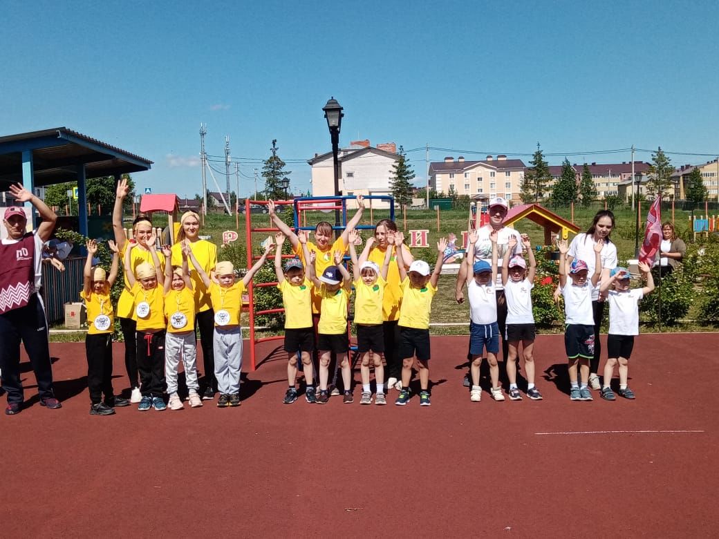 В Лаишево прошел первый этап фестиваля ГТО для дошкольников