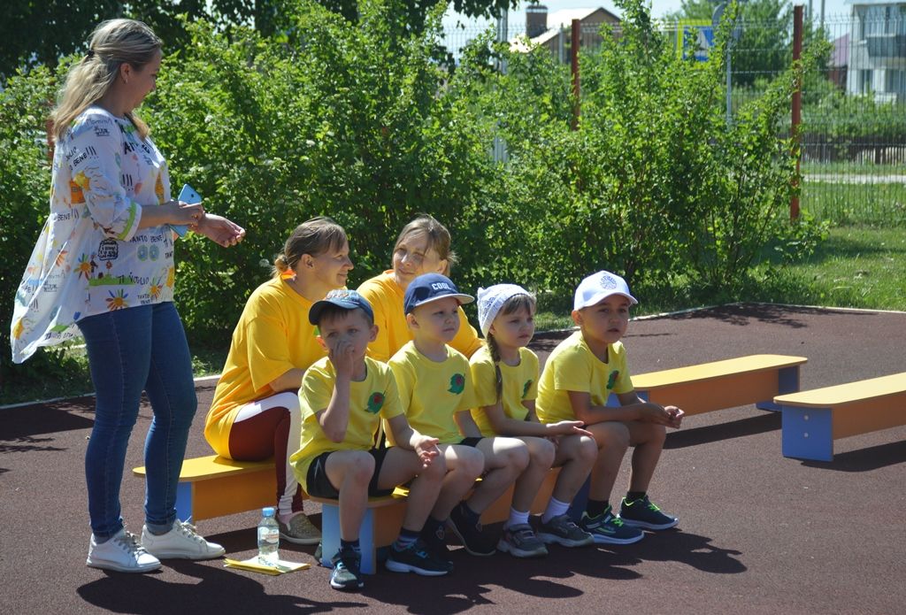 Дошкольники в Лаишево сдавали ГТО