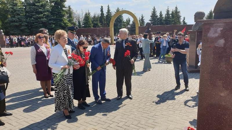 В лаишевском парке Победы открылся памятный бюст в честь Бориса Кузнецова