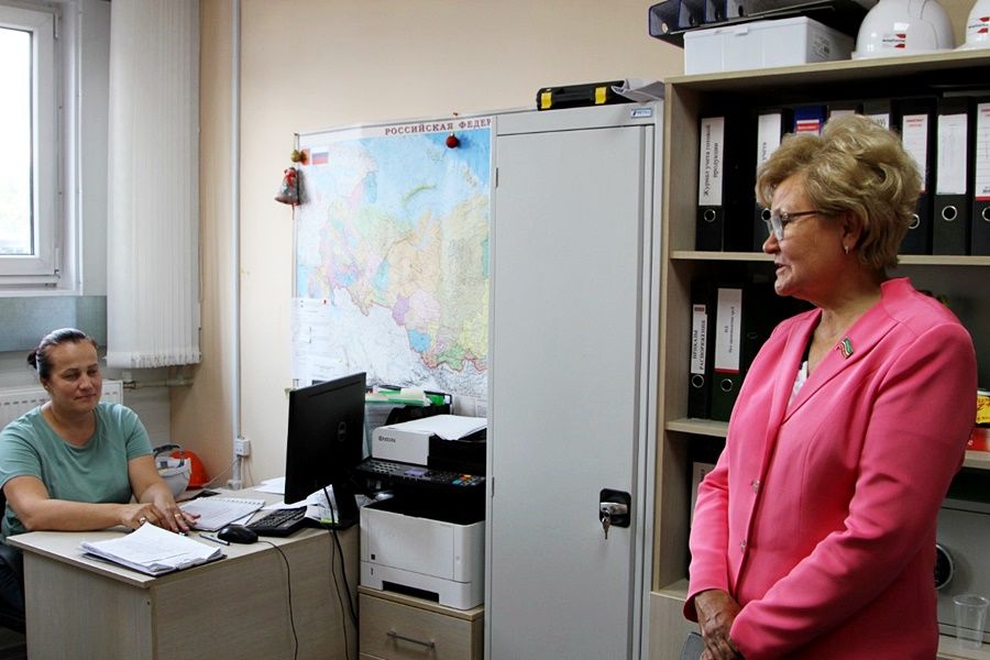 Татьяна Ларионова посетила ряд предприятий в Лаишевском районе