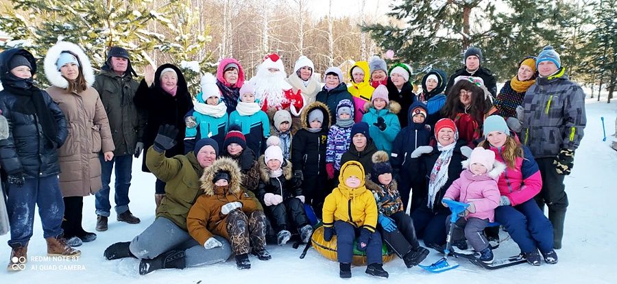 С восторгом отзываются лаишевцы о новогоднем празднике на улице  Радужная