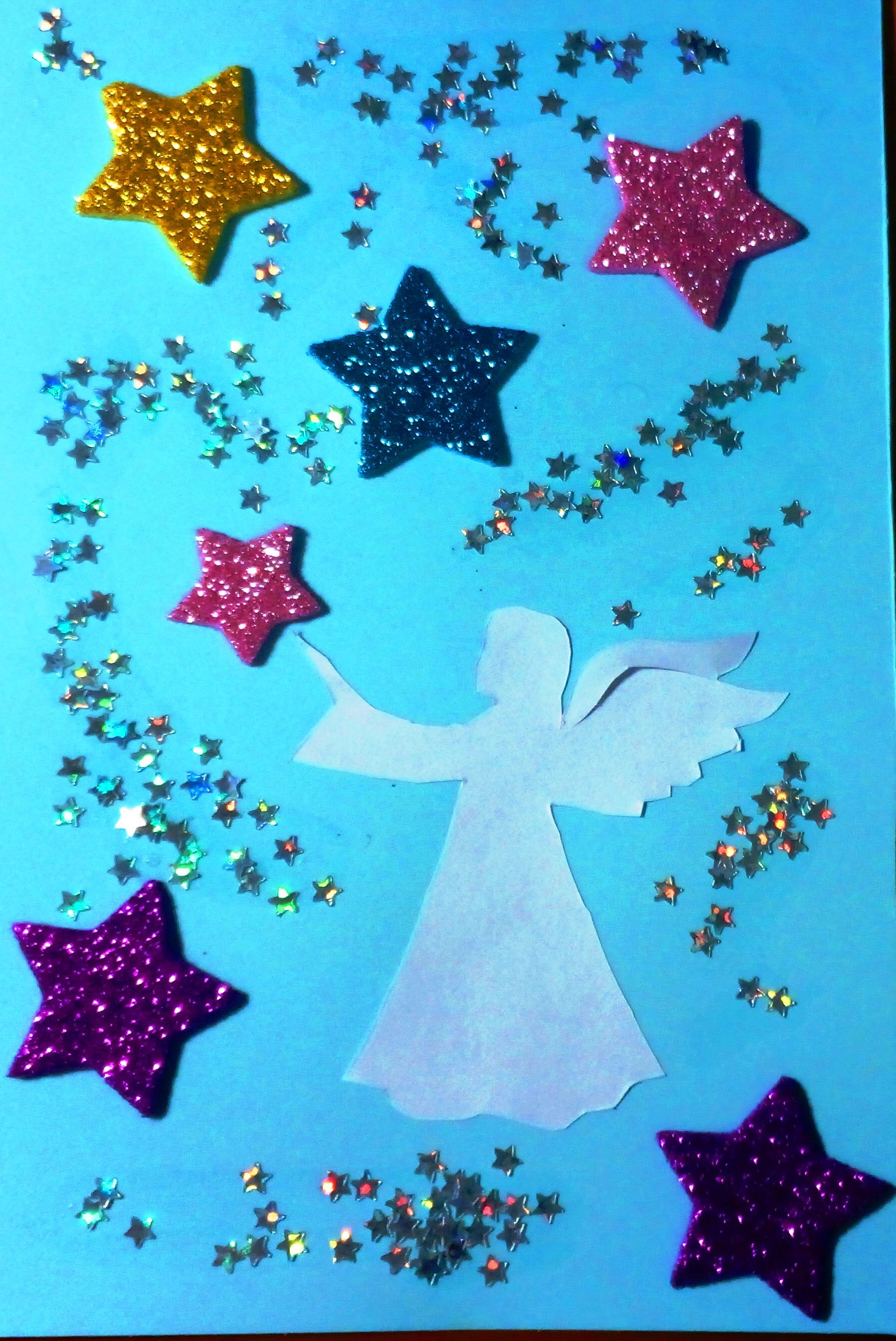 К празднику Светлого Рождества Христова открытки для детей