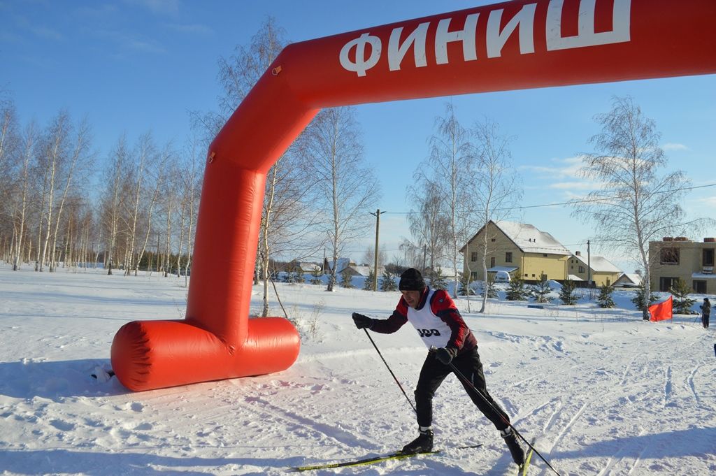 В завершающей гонке участвовали самые опытные лыжники Лаишевского района