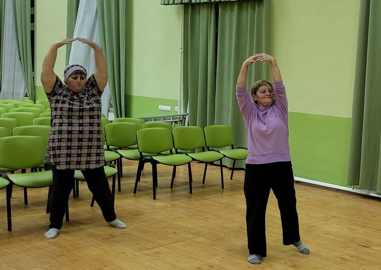 Жительница Лаишевского района организовала оздоровительные занятия для односельчан