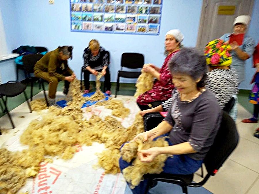 Жители села Кирби Лаишевского района помогают своим мобилизованным односельчанам