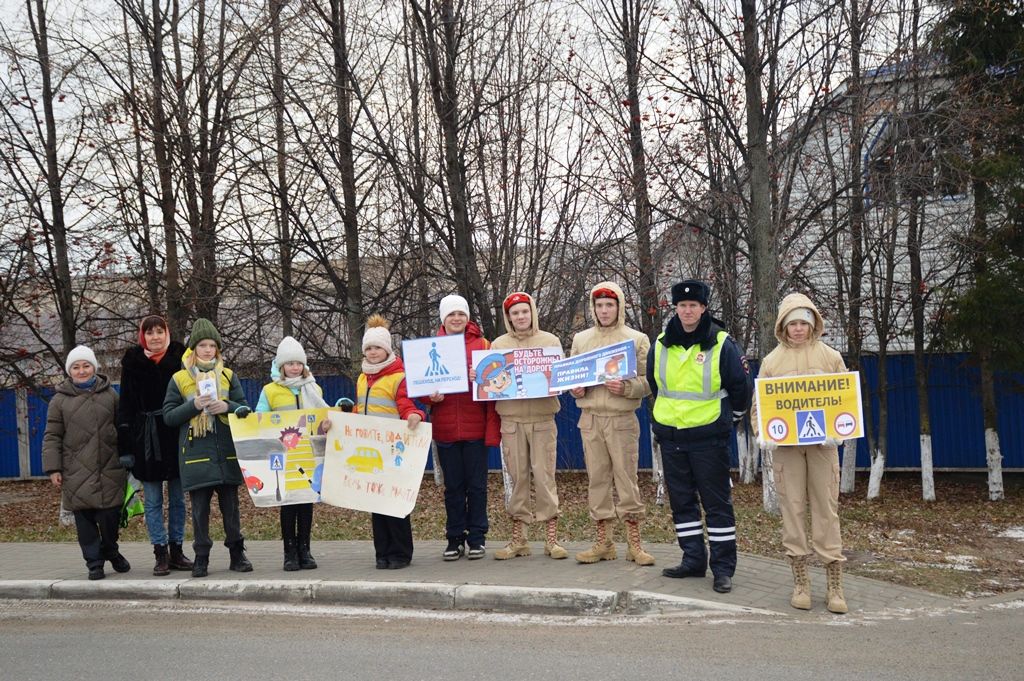 В Лаишево прошла акция ко Дню памяти жертв ДТП