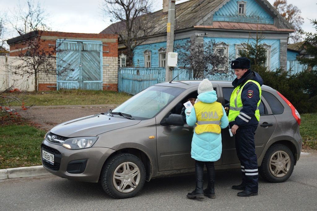 В Лаишево прошла акция ко Дню памяти жертв ДТП