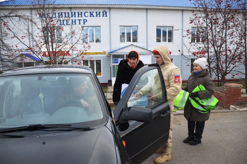 В Лаишево прошла акция ко Дню памяти жертв ДТП