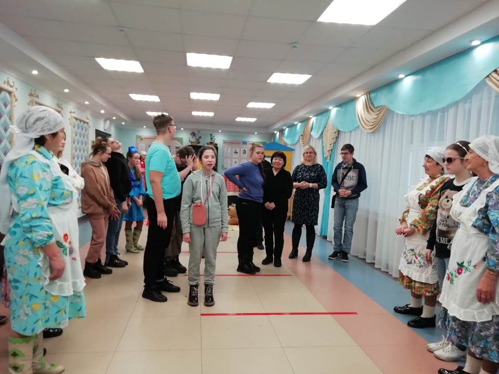 Гостей из московского интерната слепых и слабовидящих детей познакомили с культурой татарского народа