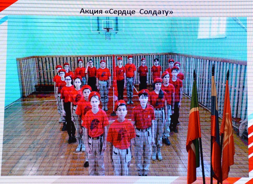 Юнармейцы Лаишевского района – активные участники акции «Письмо солдату»