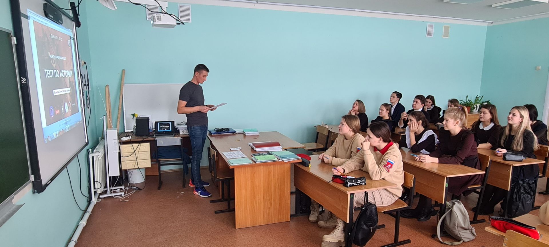 Лаишевские школьники написали диктант по истории Великой Отечественной войны